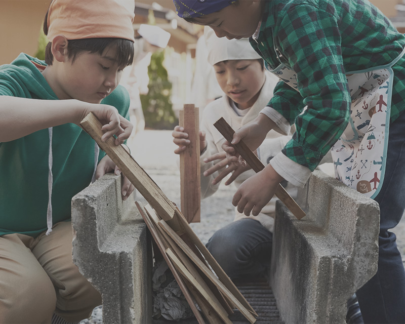 学区や学年を越えた交流