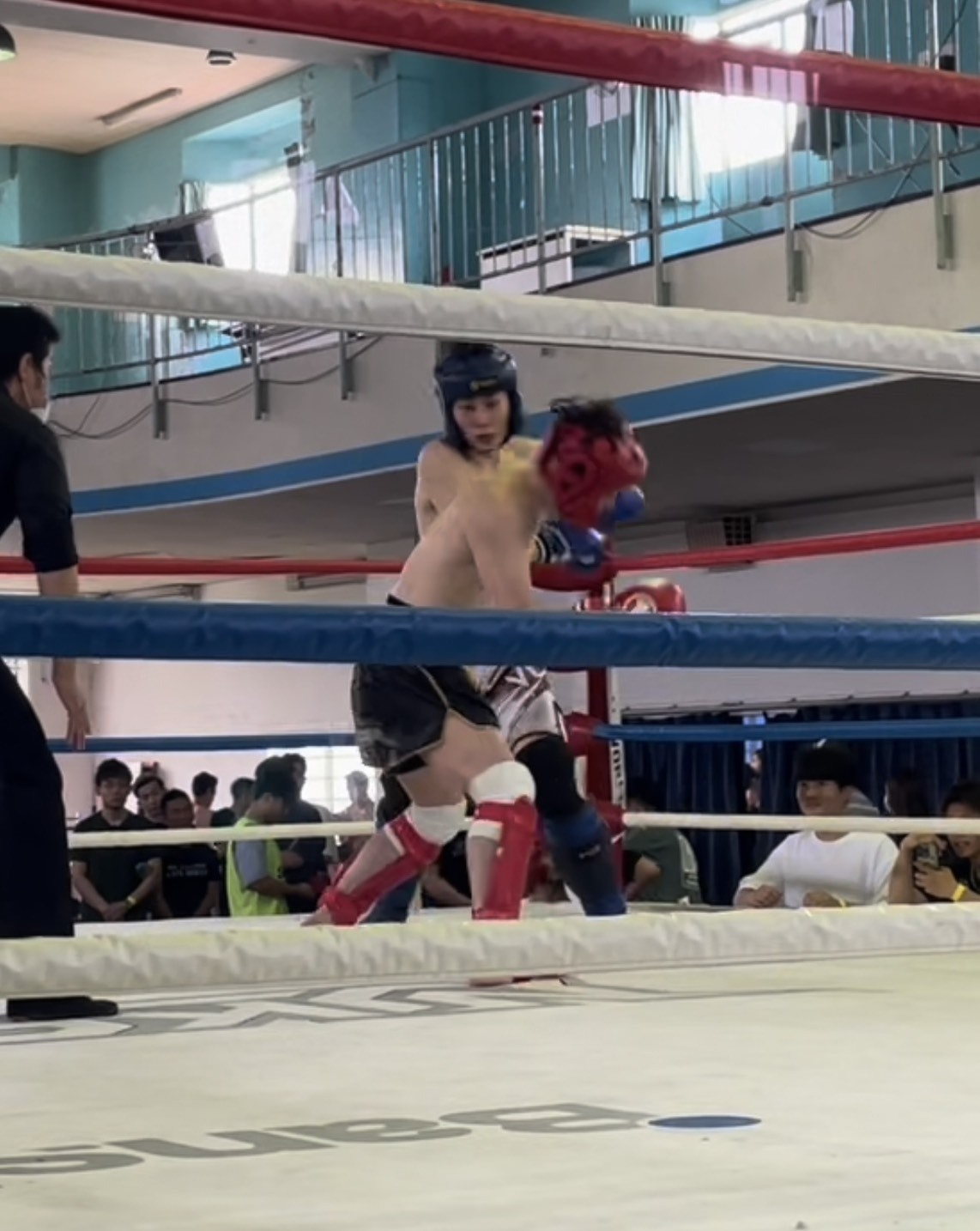 数年ぶりの試合で初