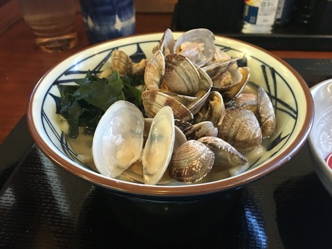 あさりうどん